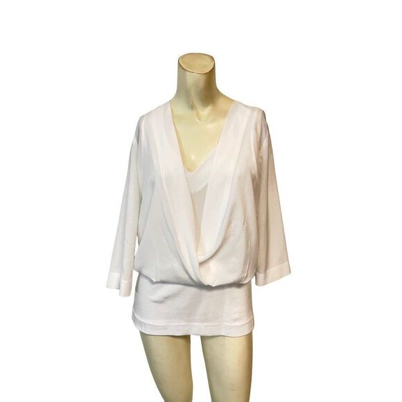 CAbi White Indulge Blouse XS - Picture 2 of 4